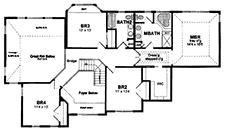 Plan GL-2919 Second Floor