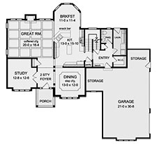 Plan GL-2979 First Floor