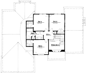 Plan AP-550 Second Floor