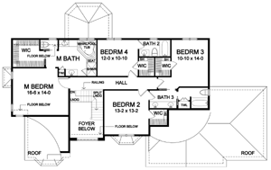 Plan AP-595 Second Floor