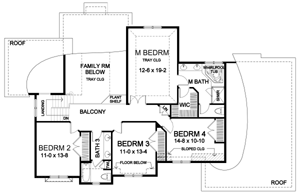 Plan AP-596 Second Floor